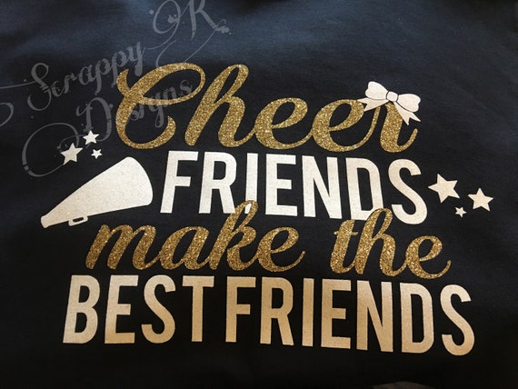 Cheer Friends Tee School Spirit Shirt 