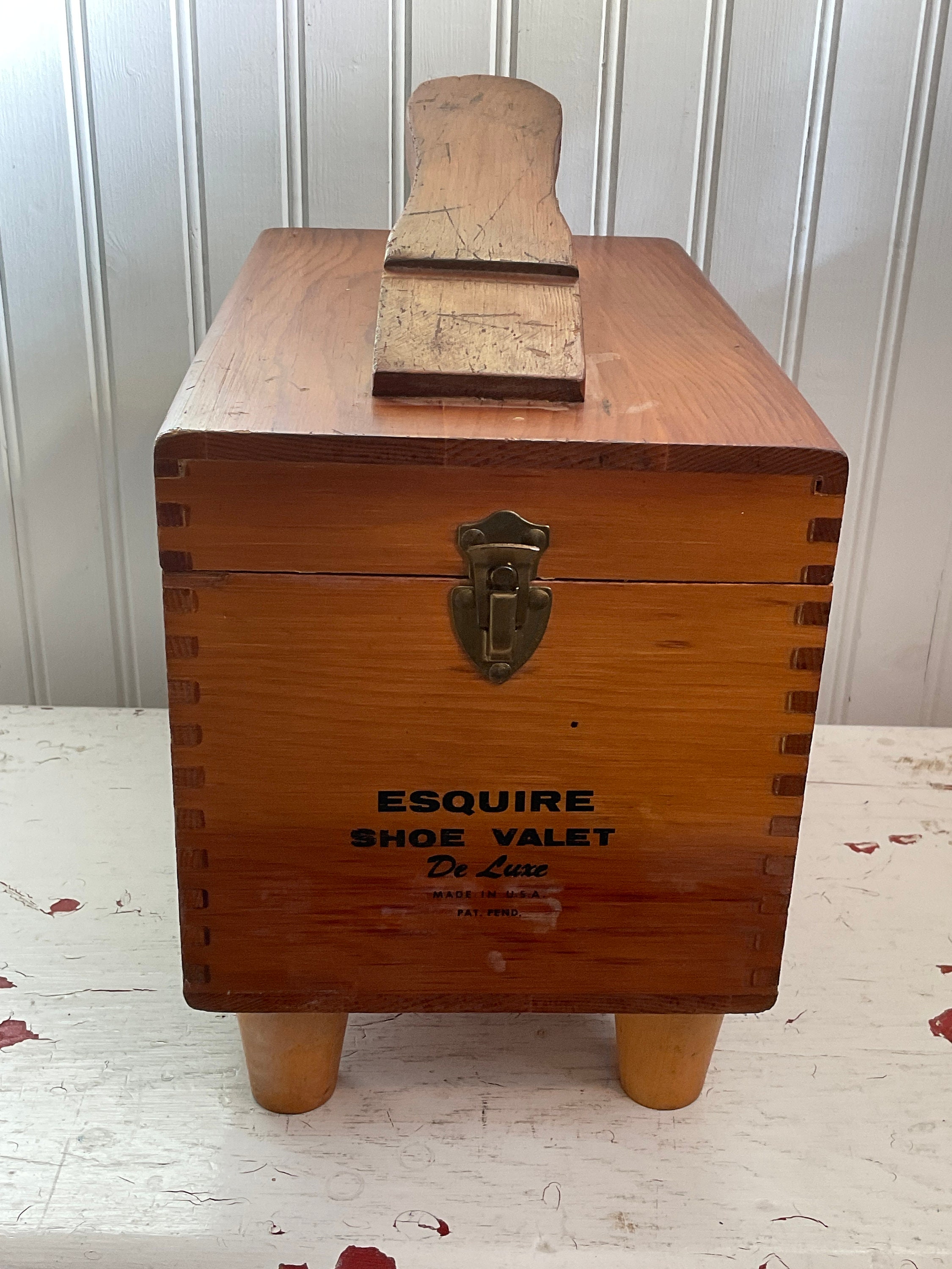 Esquire shoe shine box deals