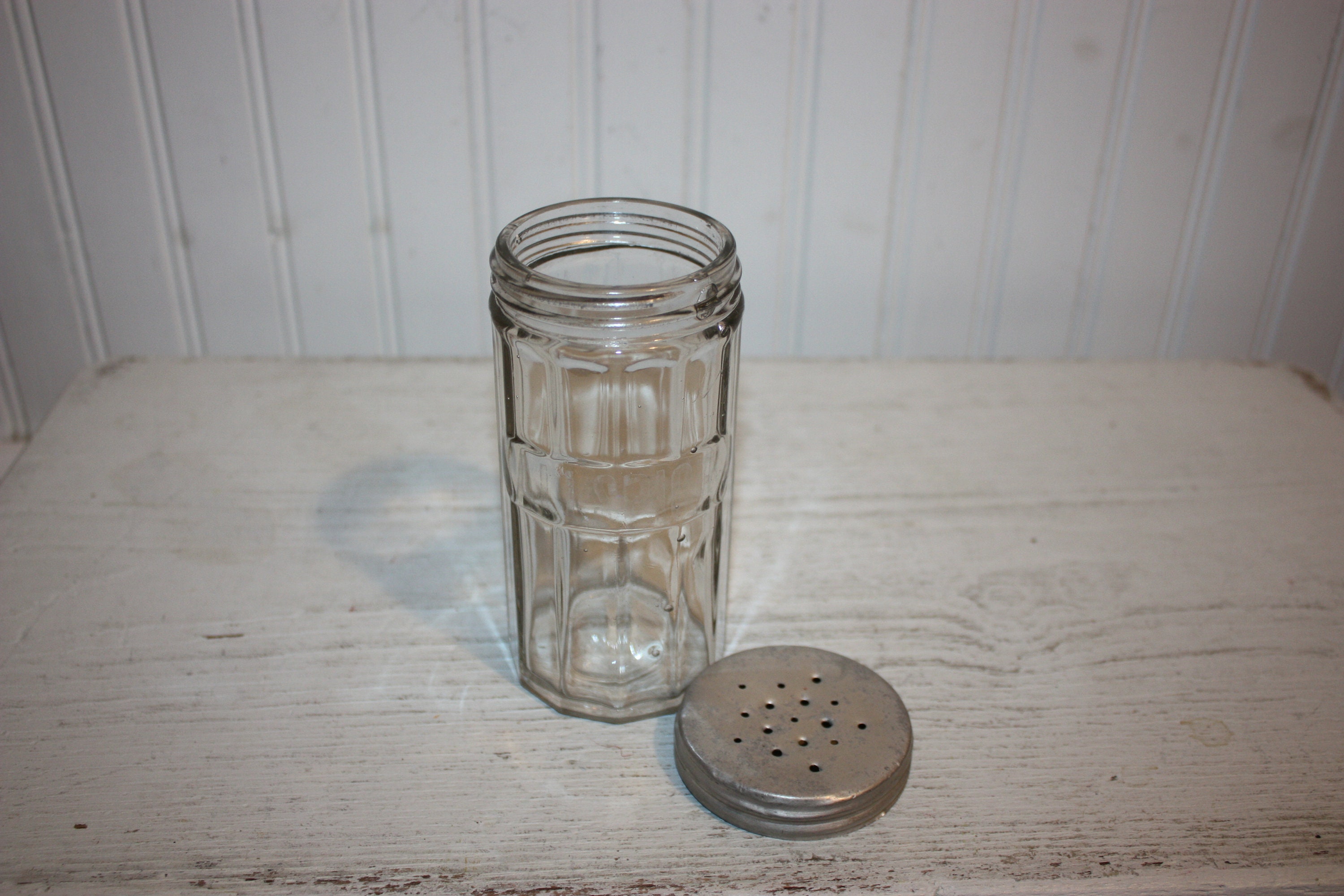 Vintage Hoosier Schrank Allspice Jar Glas Gewürz Glas aus | Etsy