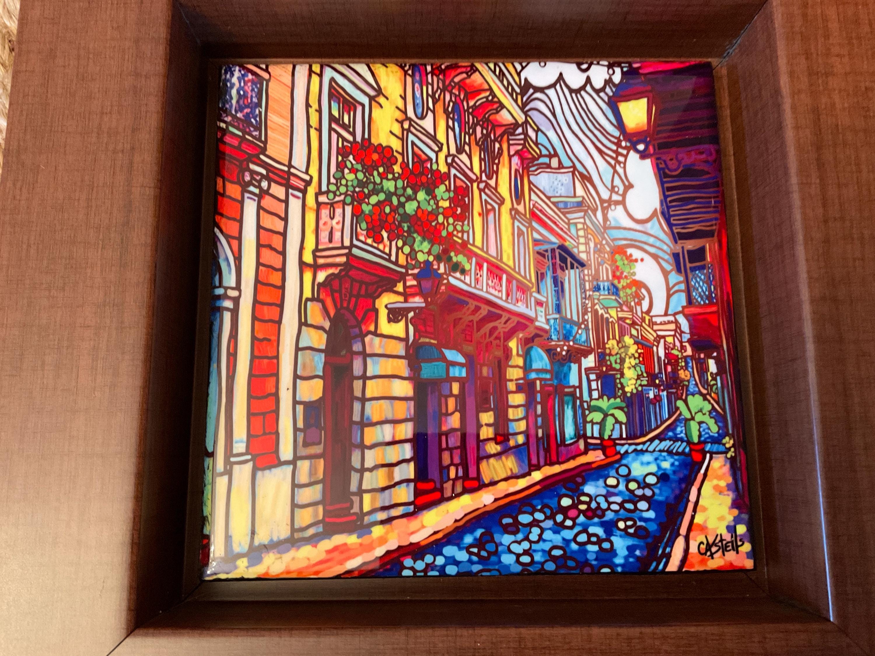 Juan Ferrandiz「Castells」 アートパネル　フェランディス Juan Ferrandiz「Castells」 アートパネル フェランディス Juan