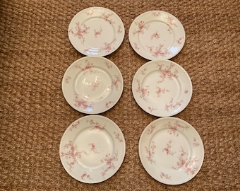 Antique GDA LIMOGES France~ CH Field Haviland~scalloped Oval