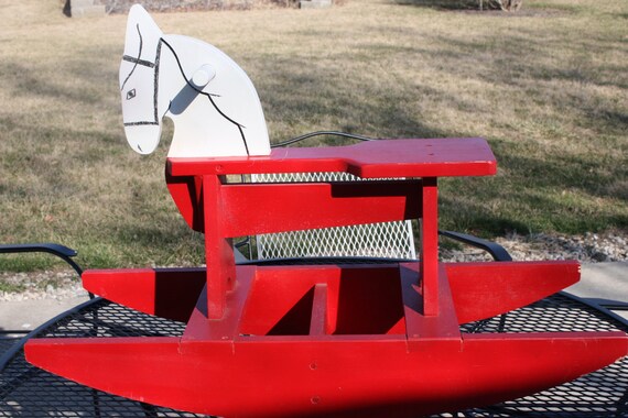 tire rocking horse
