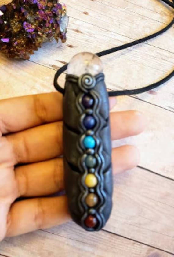 Mens sale chakra necklace