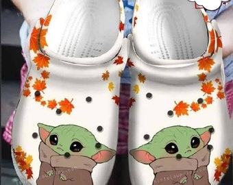 Herbst Baby Yoda Classic Clogs Schuhe
