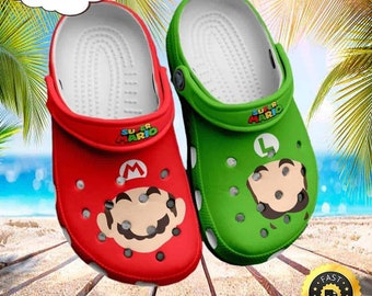 Super Mario Game Shoes Sabots Chaussures Homme Femme