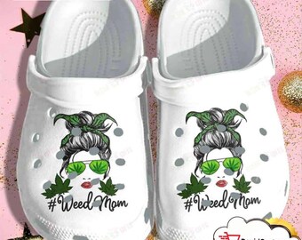 Weed Mom Classic Clogs Shoes