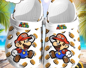 Super Mario Game Shoes Sabots Chaussures pour hommes et femmes