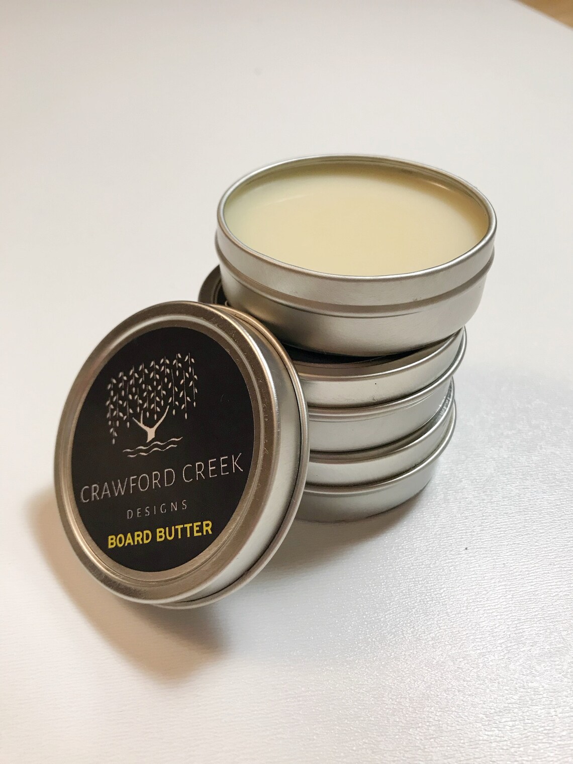 Board Wax Three Tins of All Natural Cutting Board Finish Wax Etsy Canada