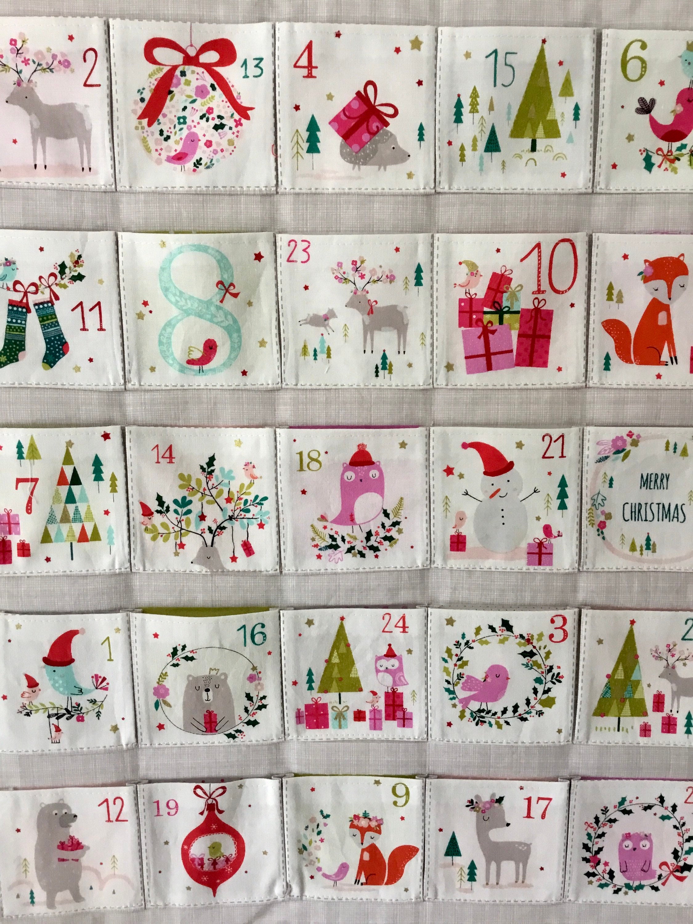 Advent Calendar Joli Noel Etsy UK