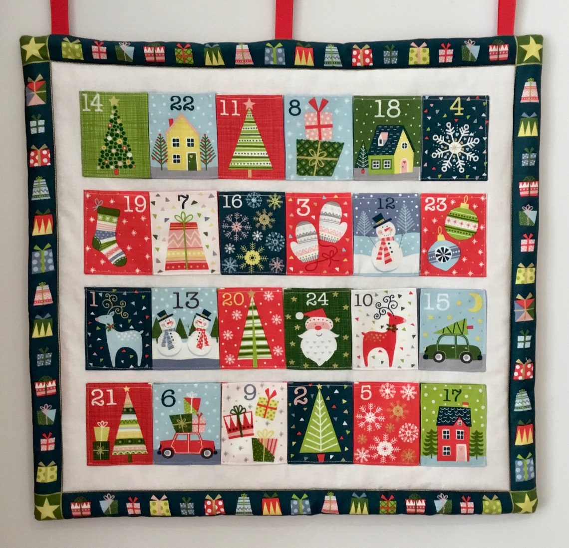 Advent Calendar Christmas Joy Etsy UK