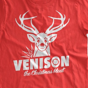 venison the christmas meat t shirt