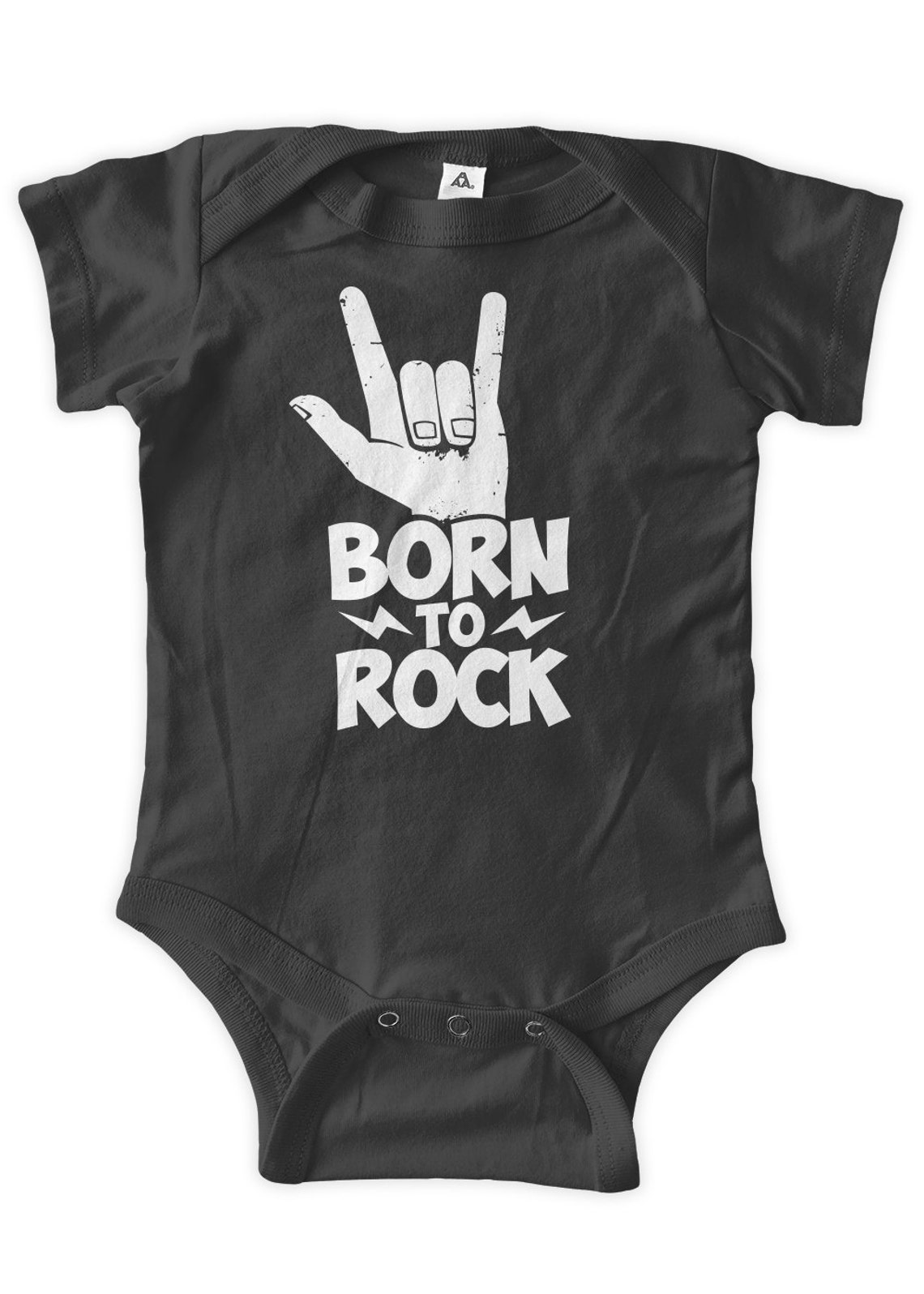 Born to Rock One Piece Body Suit Baby Graphic Tee Infant - Etsy