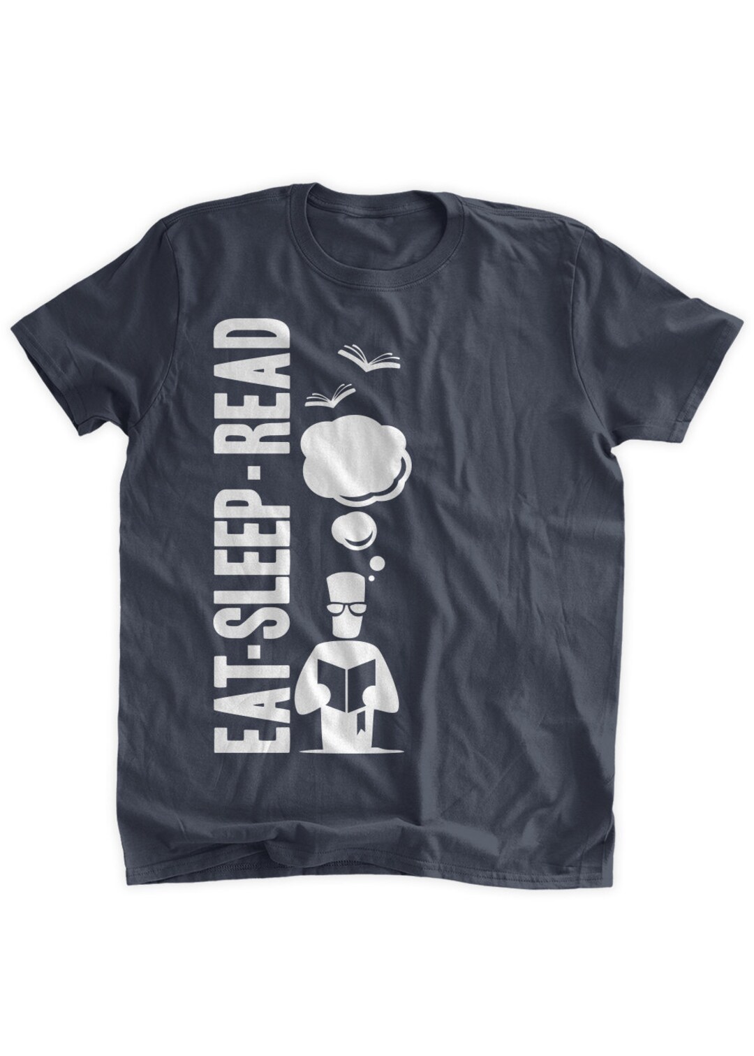 Fellow Friends T-Shirt Unisex In Cotone Premium Con Scritta 'Eat Sleep English Literature', Leggera E Morbida, Vari Colori