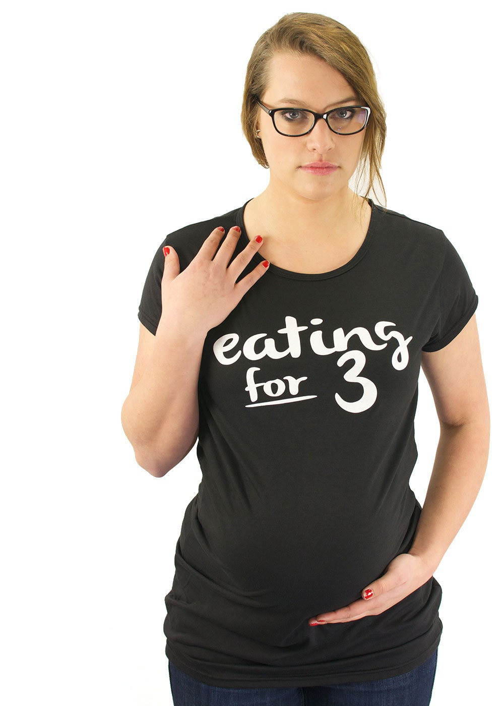 Eating for 3 Triplets Funny Maternity Tshirt Clothes Top Etsy UK