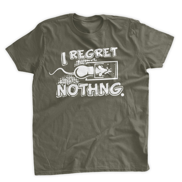 I Regret Nothing T Shirt - Etsy