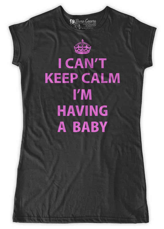 I can't keep calm i'm having a baby funny Maternity Etsy