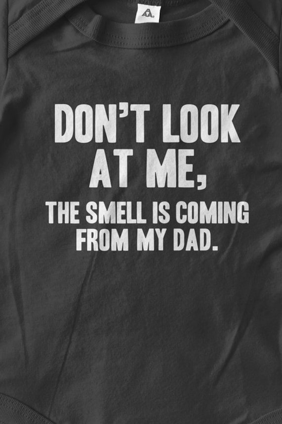 Gilet Bambino Dont Look At Me Smell Is Coming From Papà - Foto 3