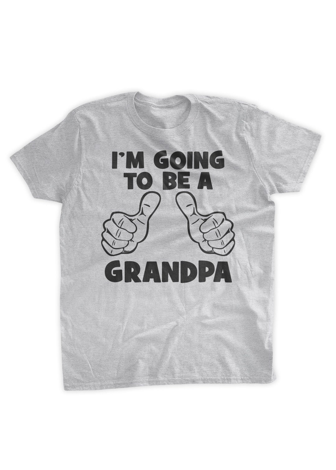 Funny Grandpa Tshirt I'm Going to Be a Grandpa Tshirt BLK INK Grandparent Tshirt Brother Gifts