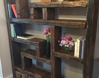 Chunky shelving unit