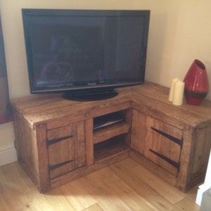 Oak corner units for living room deals