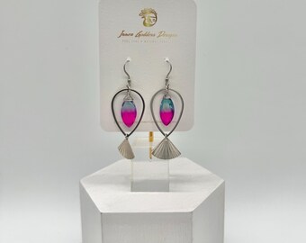 Bio Color Quartz Marquise Earrings