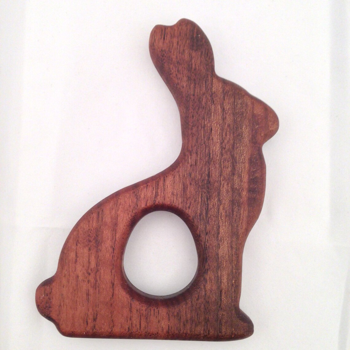 Chocolate Bunny Organic Baby Teether Easter Gift Baby Shower Etsy