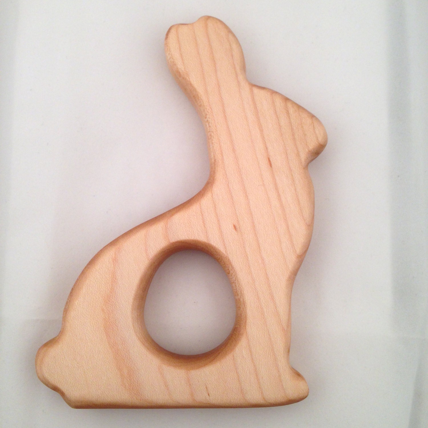 Chocolate Bunny Organic Baby Teether Easter Gift Baby Shower Gift Etsy