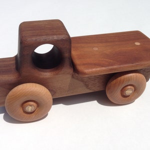 The Big Bus Waldorf Inspired Wooden Toy Truck With Ten Peg People