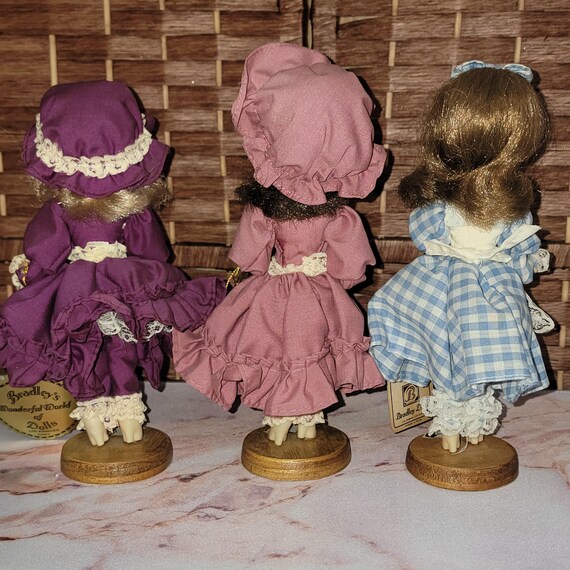 Bradley Wonderful World Dolls, 1970s Vintage Set of 3 - Etsy