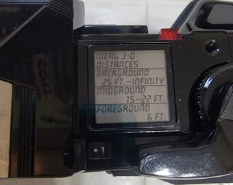 Nishika N8000 3D Lenticular Camera Twin Light 3010 Camera Case NOS