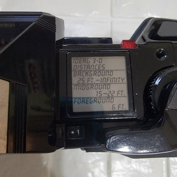 Nishika N8000 3D Lenticular Camera Twin Light 3010 Camera Case NOS