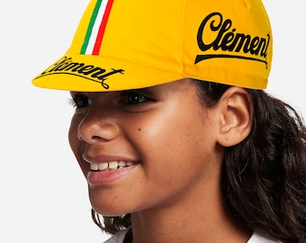 Kids Cycling Cap - Clement Cap - Cycling Souvenir - Cycling Gift - Tour de France - Cycling Fans - Christmas Cycling gift ideas