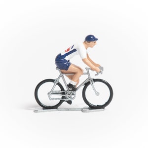 Great Britain National Cycling Team Mini Cyclist Figure - Tour de France Souvenir - Gifts For Cyclists - Retro Cycling