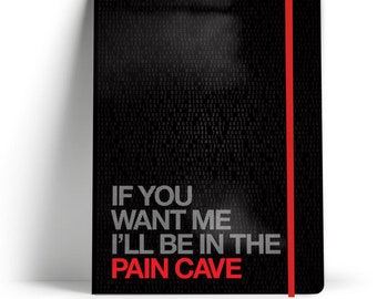 Pain Cave Notebook - Fietsen Notebook - Fietsen Souvenir - Fietsen Cadeau - Geschenken voor fietser - Kerstmis Fietsen Gift Ideas