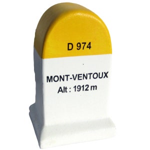Mont Ventoux 11cm mini km marker - Cycling Souvenir - Christmas Cycling gift ideas