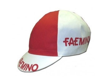Retro Cycling Cap - Faemino Cap - Cycling Souvenir - Cycling Gift - Tour de France - Cycling Fans - Christmas Cycling gift ideas