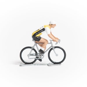 Renault Cycling Mini Cyclist Figure - Tour de France Souvenir - Gifts For Cyclists - Retro Cycling - Christmas Cycling gift ideas