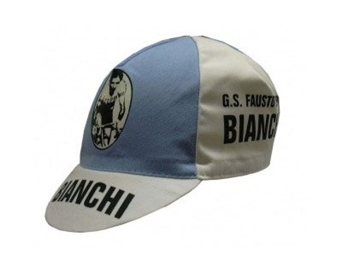 Retro Cycling Cap Bianchi Coppi Cap Cycling Souvenir Etsy UK