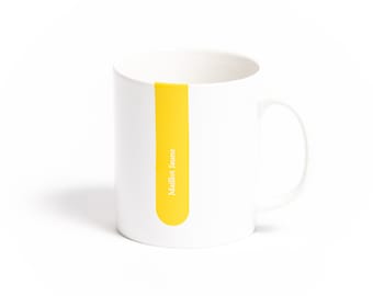 Yellow Jersey Cycling Mug - Tour de France Yellow Jersey Inspired Mug - Cycling Souvenir - Cycling Gift - Gifts For Cyclist