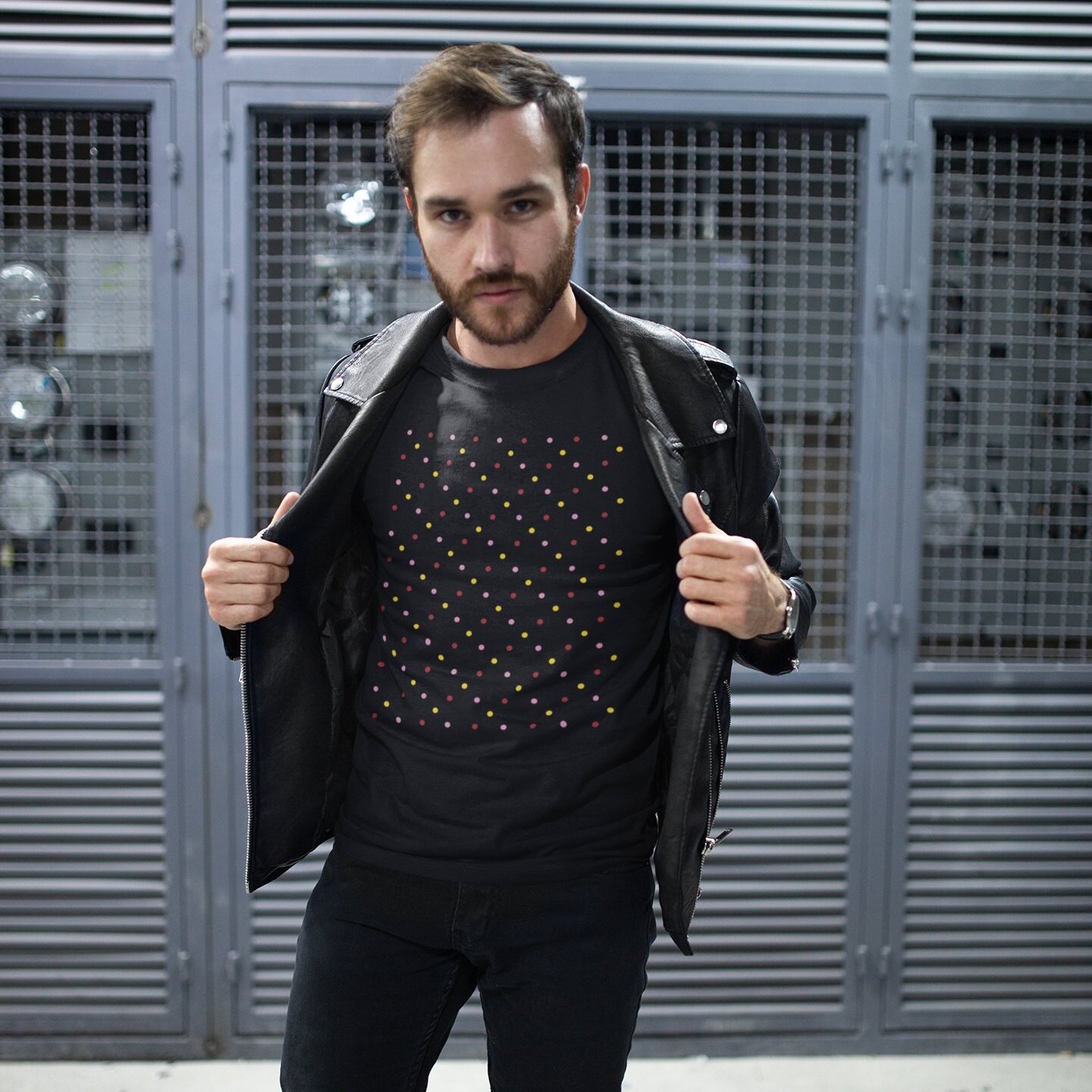 Image of Cycling T-Shirt - Black Colours Of The Grand Tours Gifts Christmas Gift Ideas