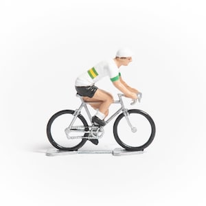 Australia National Cycling Team Mini Cyclist Figure - Tour de France Souvenir - Gifts For Cyclists - Retro Cycling