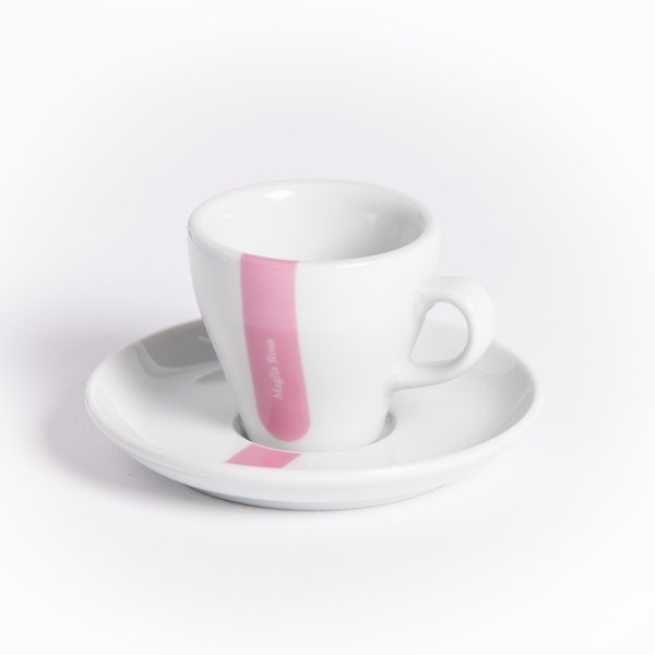 Pink Jersey Espresso Cup - Cycling Gift - Tour De France - Cycling Souvenirs - Cycling Cups - Giro d'Italia - Christmas Cycling gift ideas