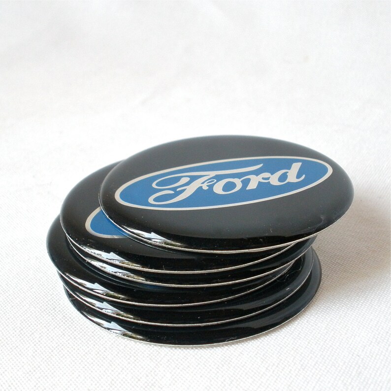 Ford Emblem 6 Self Stick Adhesive New Old Stock Vintage Button Etsy