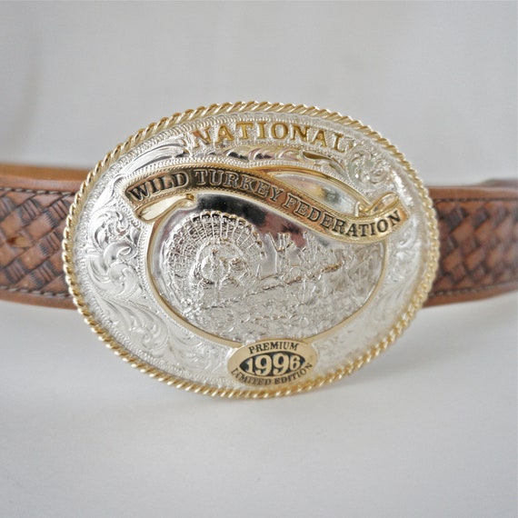 wild turkey belt buckle