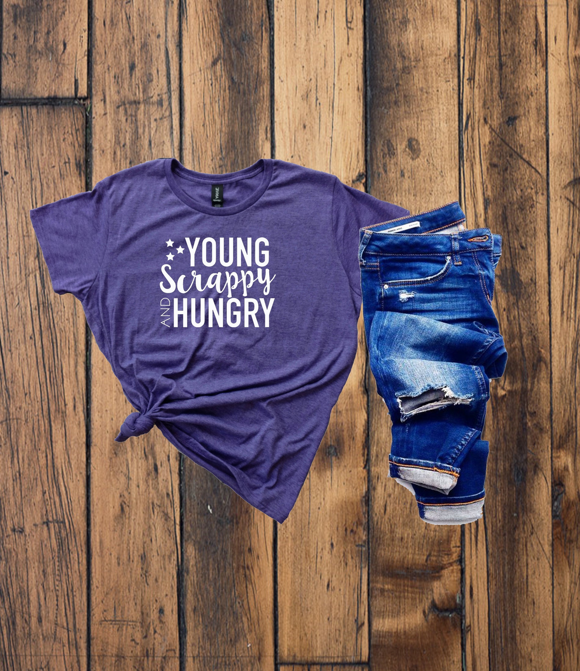 Young Scrappy and Hungry T Shirt | Hamilton Shirt | My Shot | Souther…