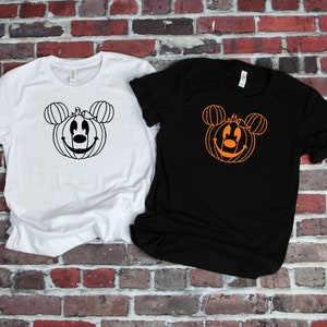 Matching Disney Halloween Family Shirts, Halloween Disney Shirts, Halloween Disney Pumpkin, Mickey&#39;s Not So Scary Halloween Party Shirts