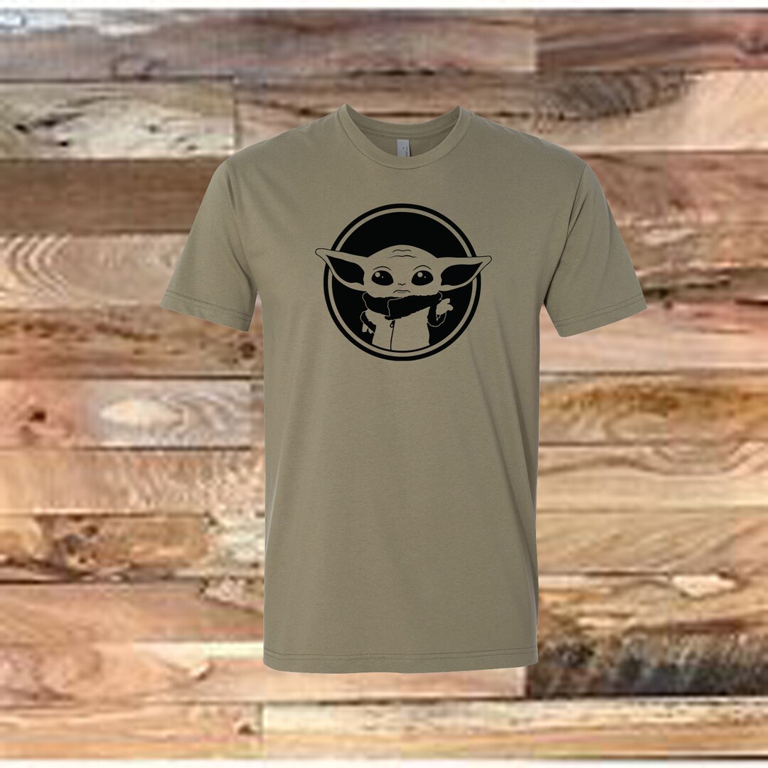 Baby Yoda Tshirt Disney Star Wars Baby Yoda Shirt the Etsy