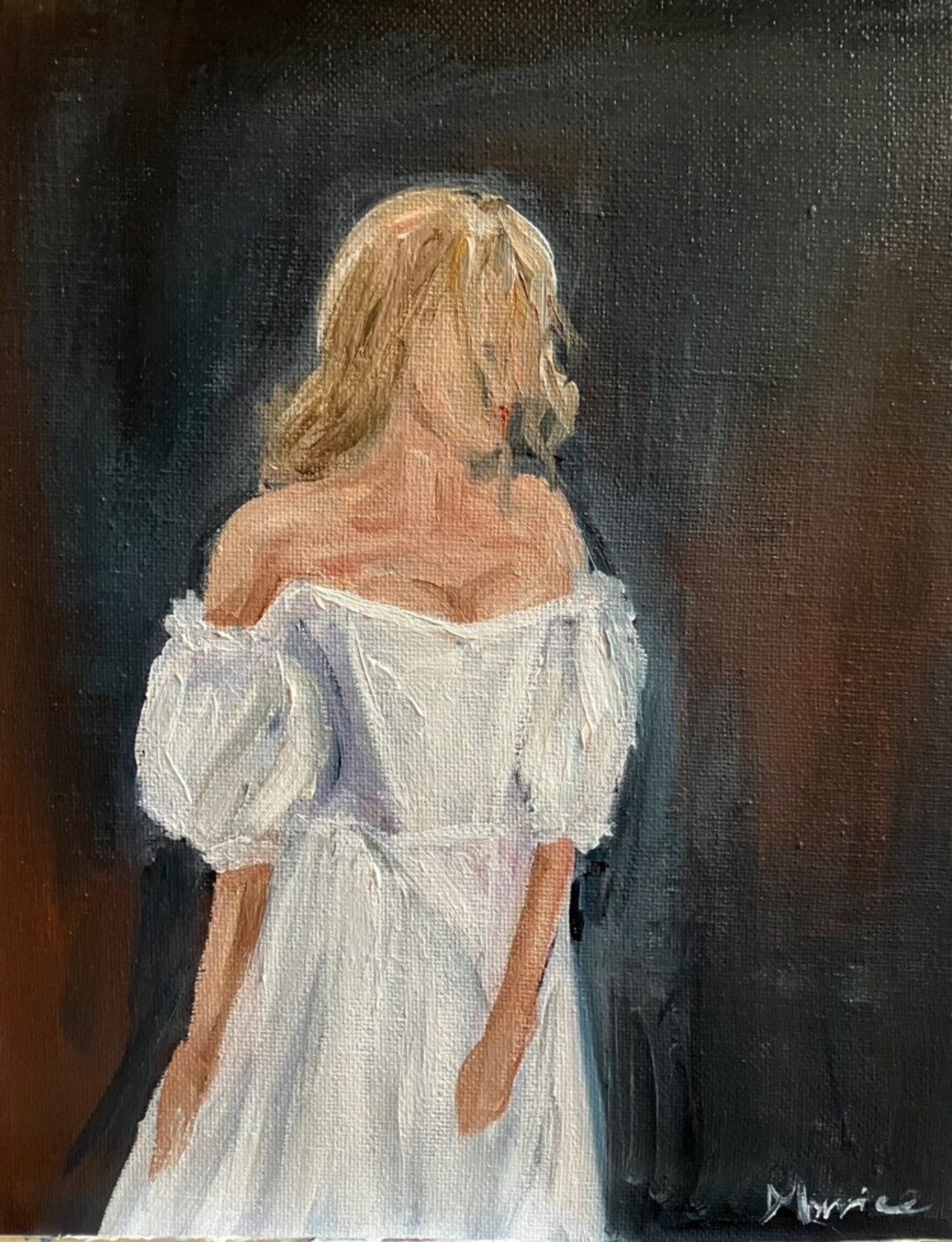 ORIGINAL Acrylic PAINTING Canvas Board Mini Painting Fine Etsy