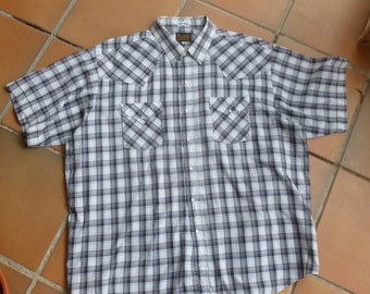 PLAID SHIRT, XXL (small stains, price reduced)