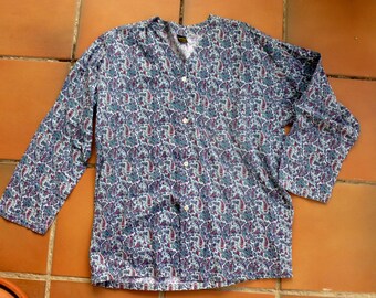 COTTON WIDE BLOUSE